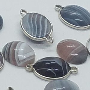 RAINBOW AGATE CABOCHONS & FINDINGS